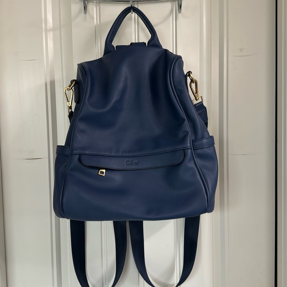 Pleather Backpack